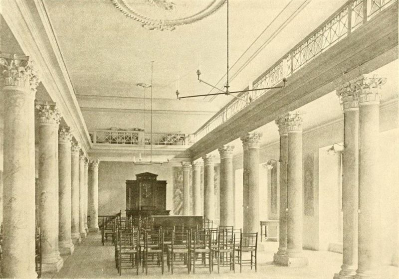 Saal der ehemaligen Stadtbibliothek - Christoph Haberland