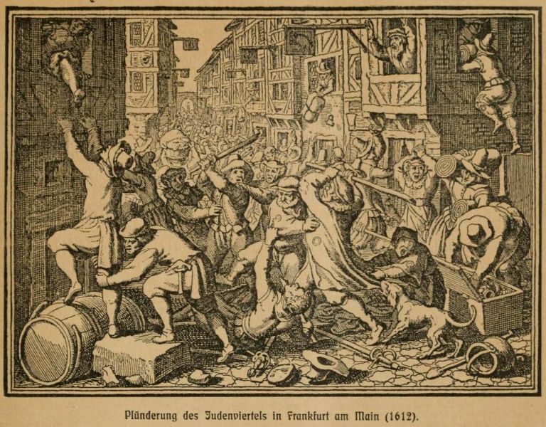 Plünderung des Judenviertels in Frankfurt am Main (1612)