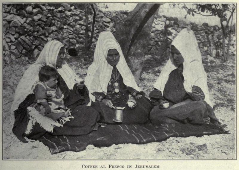 Kaffeekränzchen in Jerusalem