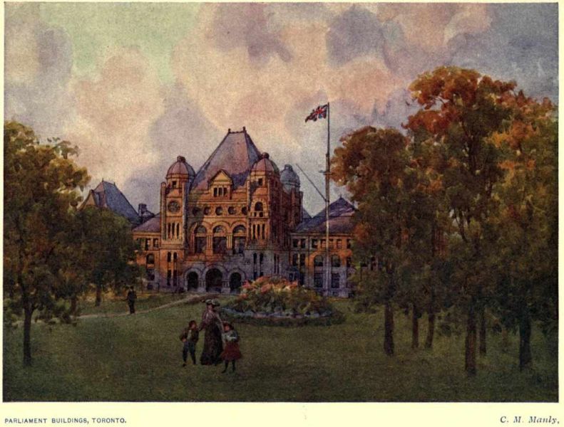 Parlamentsgebäude in Toronto