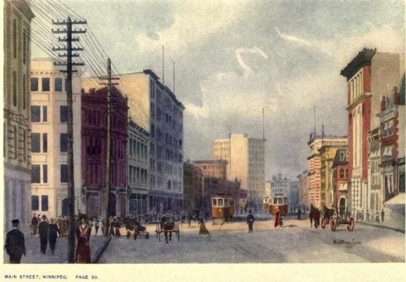 Hauptstraße in Winnipeg