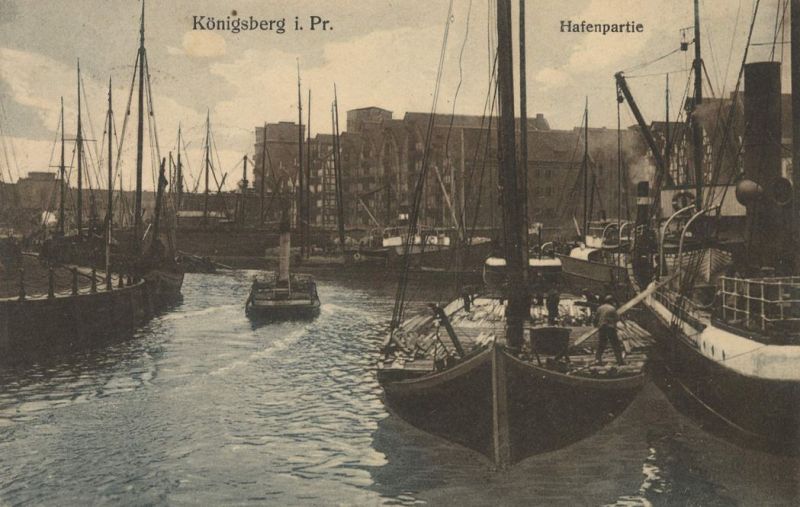 Königsberg, Hafenpartie