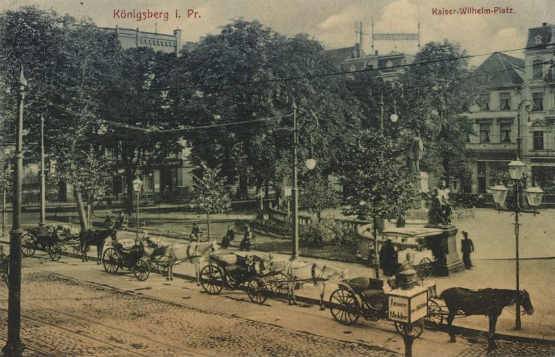 Königsberg, Kaiser-Wilhelm-Platz
