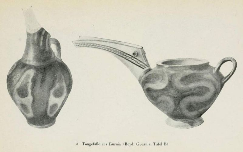 2. Tongefäße aus Gurnia 