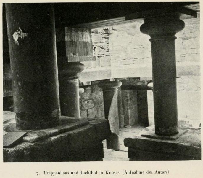 7. Treppenhaus und Lichthof in Knosos 