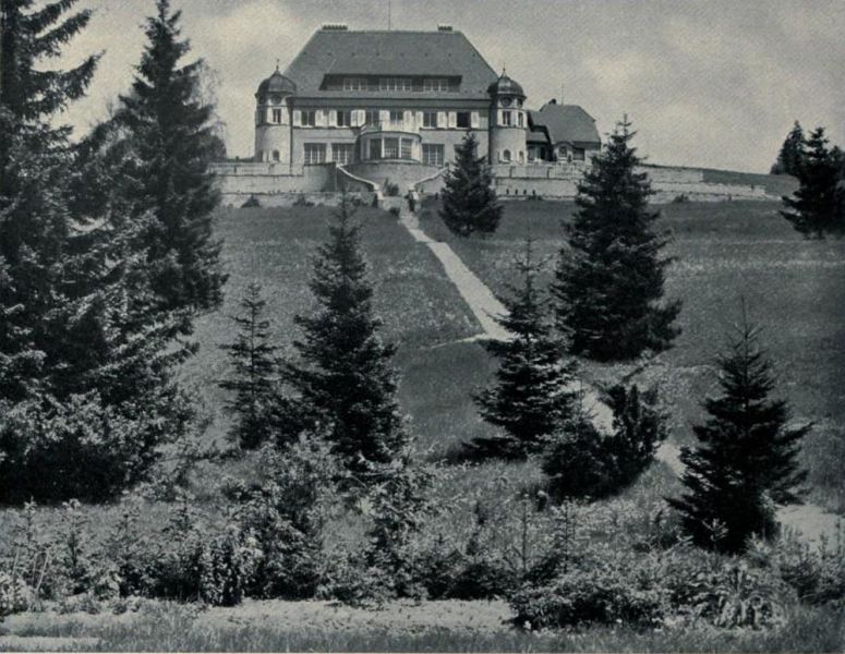 S.06 Richard Riemerschmid – Haus Schwalten bei Füssen – Blick von Süden