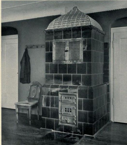 S.12 Richard Riemerschmid – Haus Schwalten bei Füssen – Fliesenofen