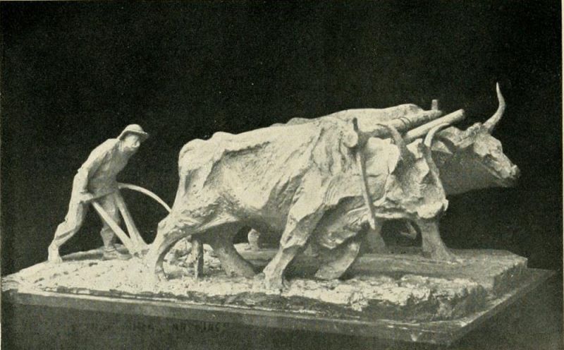 Der Pflüger. Von P. Rimsza 