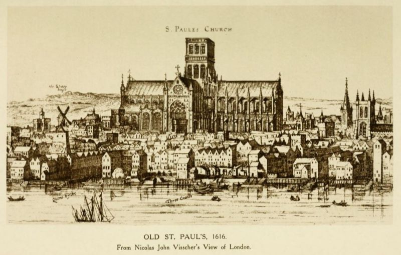 London, Old St. Pauls 1616
