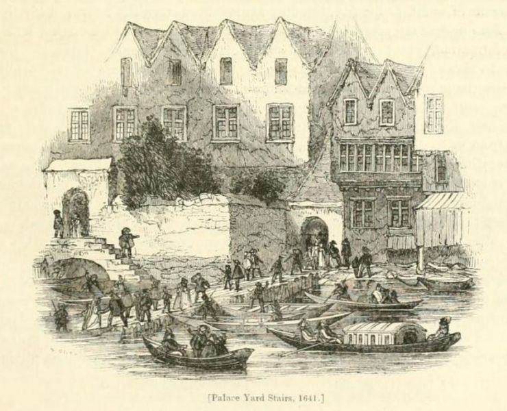 London, Schlosstreppe 1641