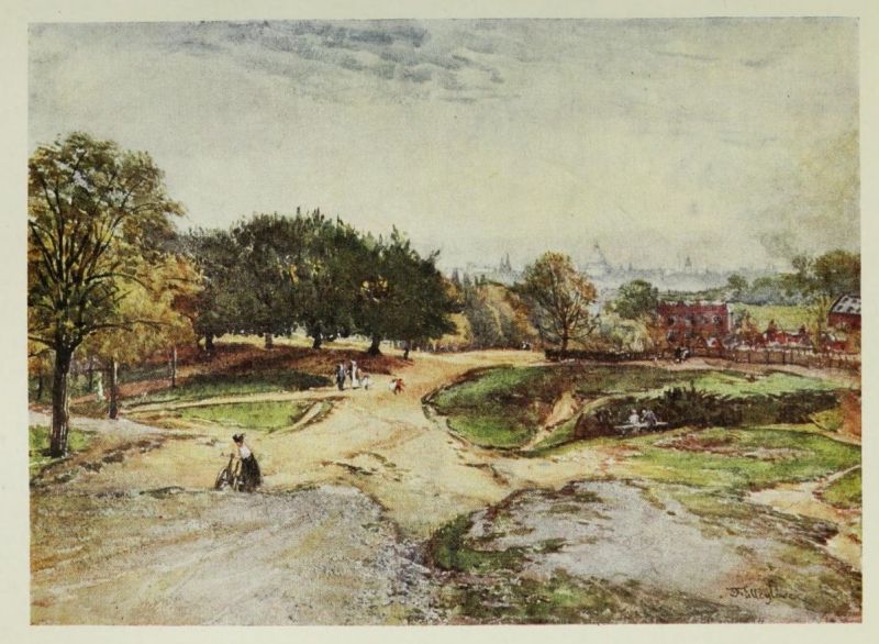 London, St. Pauls from Hamstead Heath