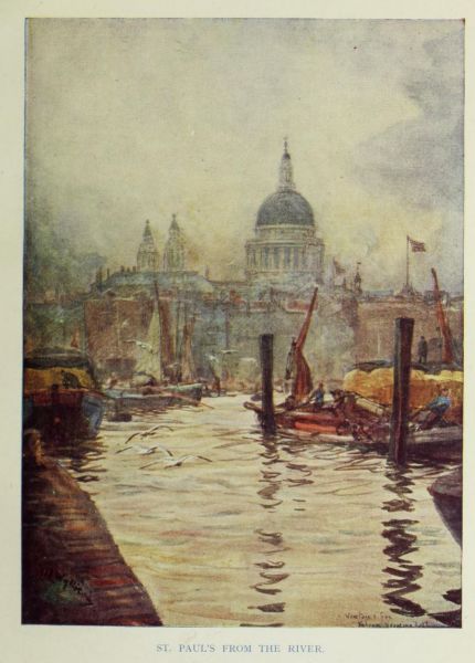 London, St. Pauls from the River