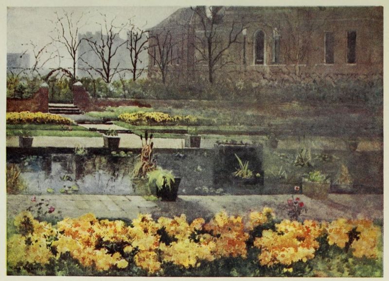 London, the Dutch Garden, Kensington Palace