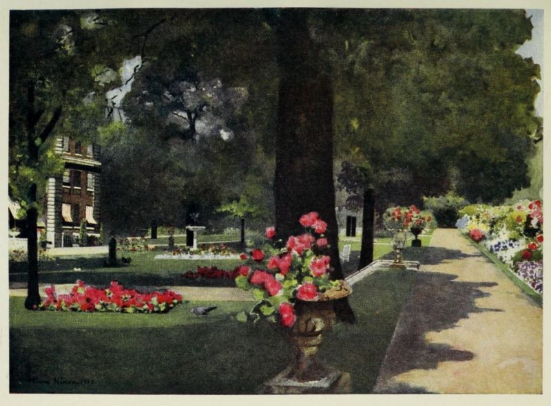London, The Garden of Marlborough House