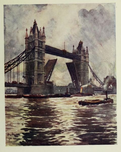 London, the Tower Bridge