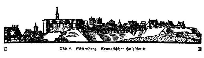 Abb. 002. Wittenberg - Ansicht um 1500