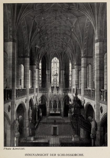 Wittenberg Innenansicht der Schlosskirche
