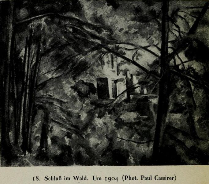 18. Schloss im Wald. Um 1904 