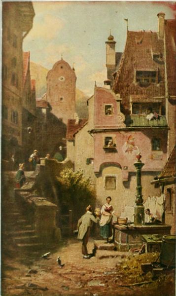 Spitzweg - Der ewige Hochzeiter.