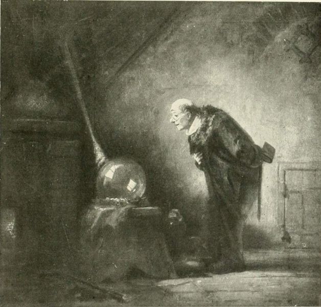 Spitzweg - Der Alchimist