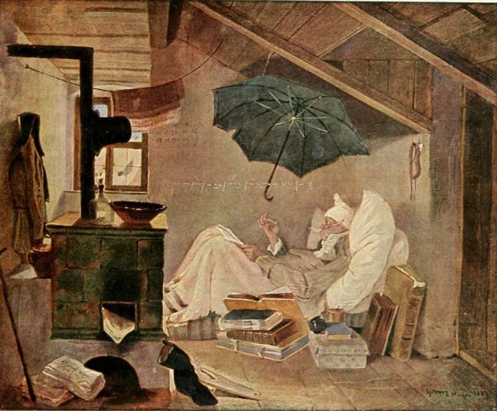 Spitzweg - Der arme Poet