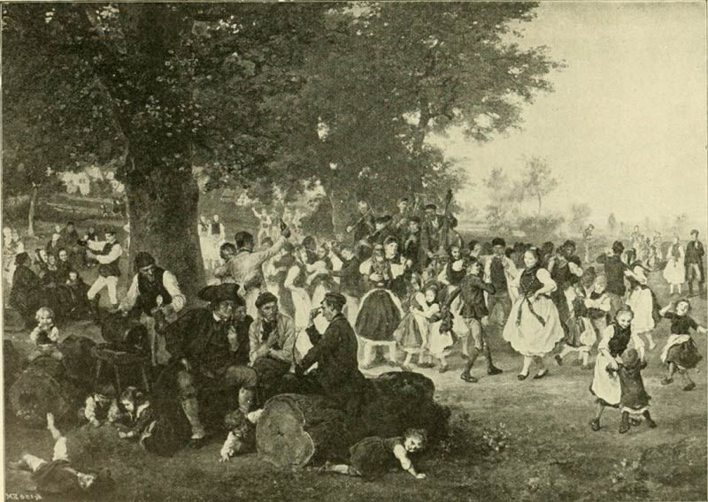Ländliches Fest