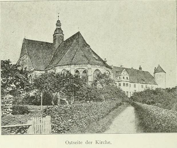 Dargun, Ostseite der Kirche
