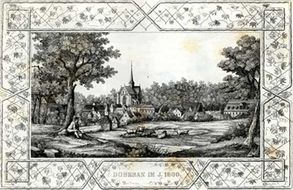 Doberan um 1800
