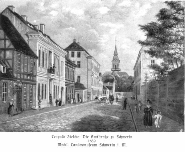 Schwerin - Amtsstraße 1839.