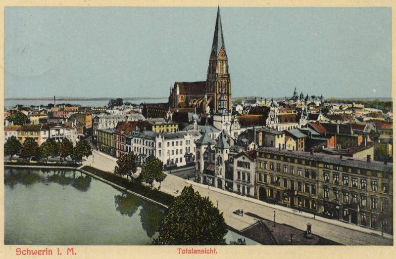 Schwerin - Totalansicht