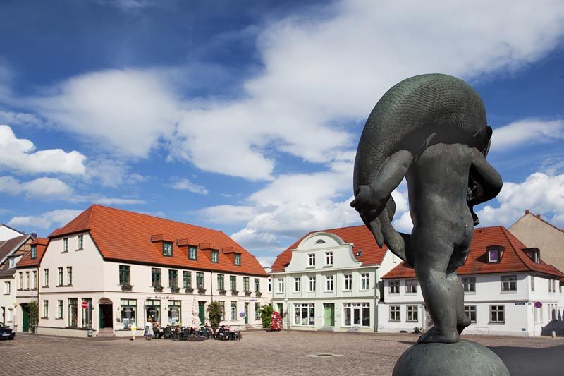 Teterow, Marktplatz (www.bergringfoto.de)