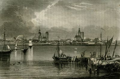 Stralsund vor der Alten Fähre