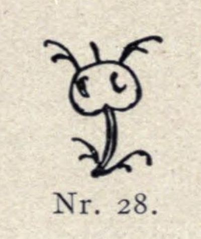 Nr. 28. Nachbildungen chinesischer und japanischer Marken auf weißem Meißner Porzellan