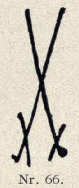 Nr. 66 Marken etwa 1860 