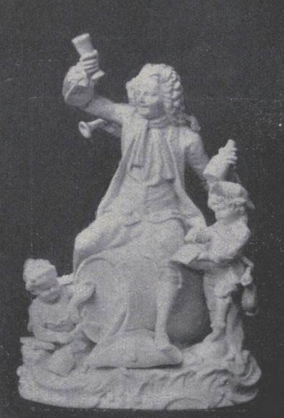 Abb. 66. Der deutsche Bacchus, Modell von Schönheit. Unbemalt 