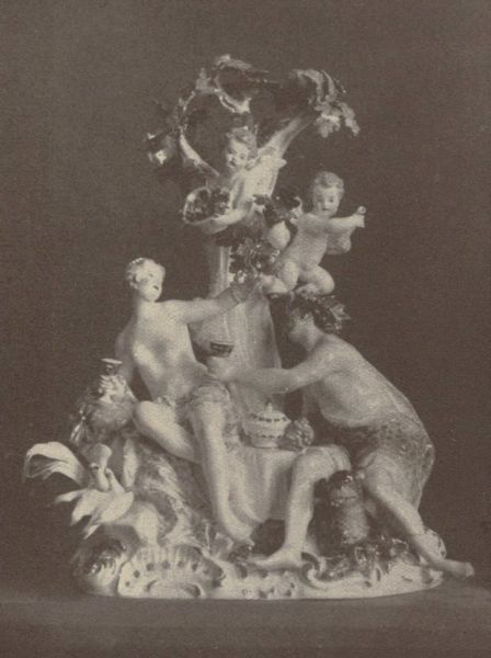 Tafel XXI. Bacchantische Gruppe