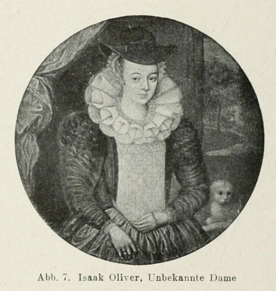 07. Isaak Oliver, Unbekannte Dame