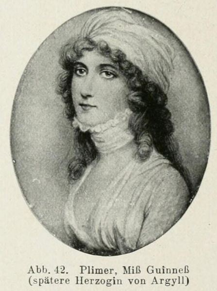 42. Plimer, Miss Guinneß (spätere Herzogin von Argyll)