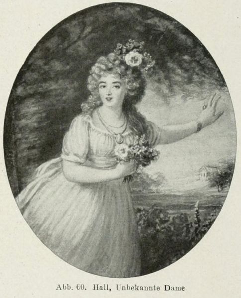 60. Hall, Unbekannte Dame