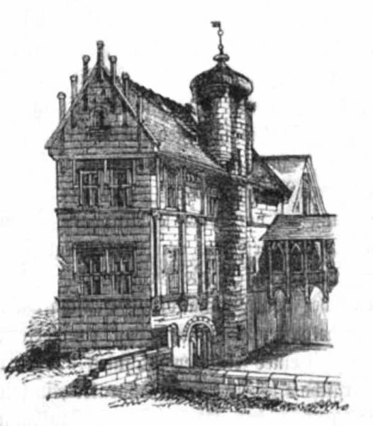Handelshaus im Mittelalter