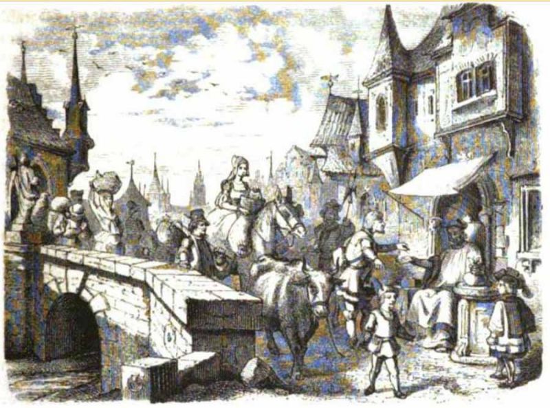 Zug zum Markt - Zollabgabe