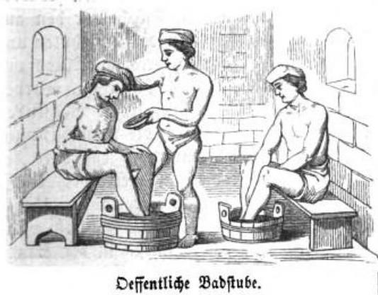 Öffentliche Badestube