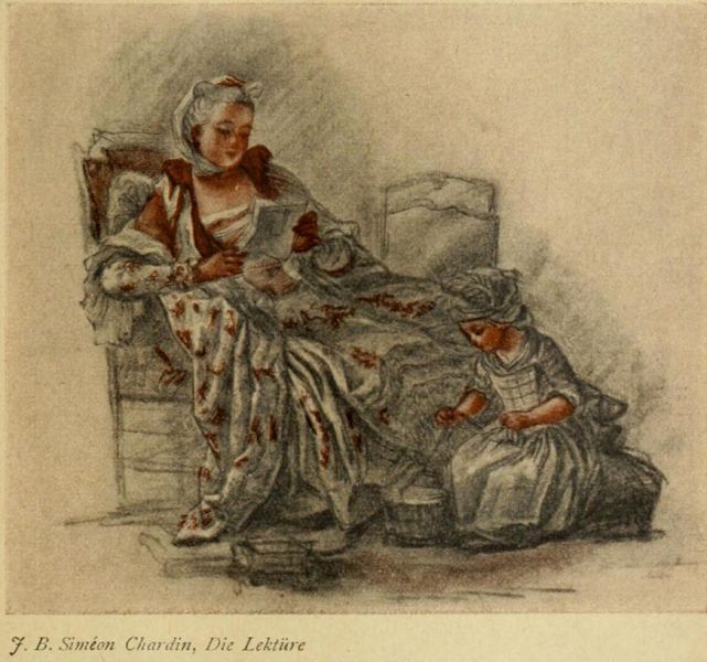 035. J. B. Simion Chardin, Die Lektüre 