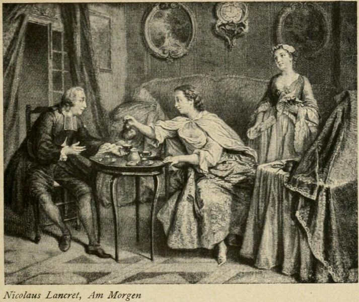 042. Nicolaus Lancret, Am Morgen