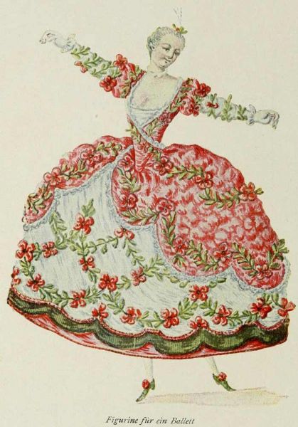 050. Figurine für ein Ballett