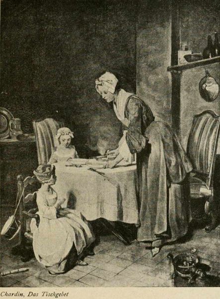 060. Chardin, Das Tischgebet