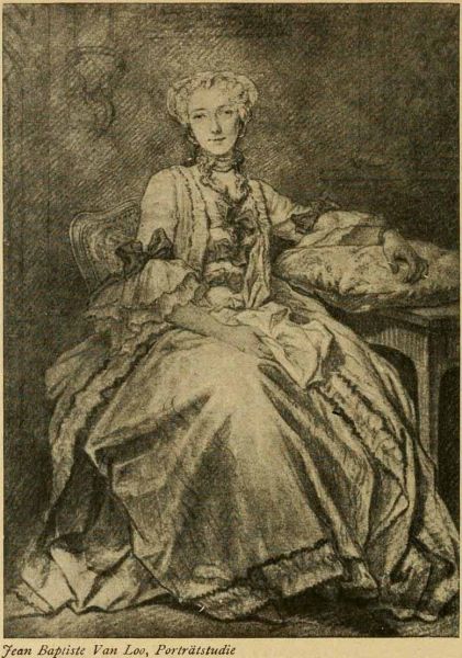 077. Jean ean Baptiste Van Loo, Porträtstudie