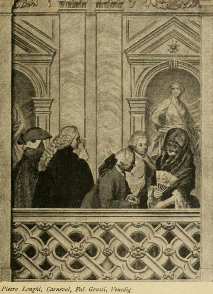 085. Pietro Longhi, Carneval, Pal. Grassi, Venedig