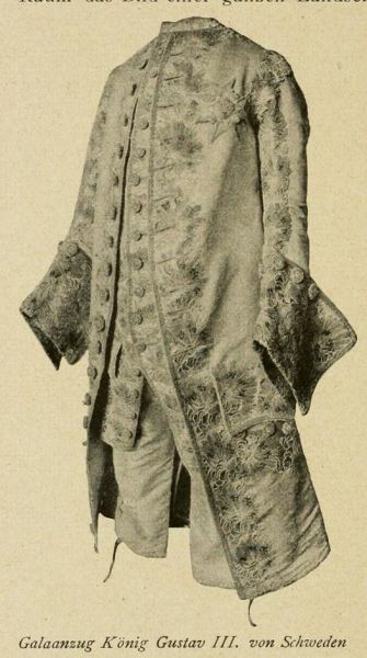 119. Galaanzug König Gustav III. von Schweden