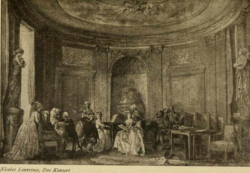 137. Nicolas Lavreince, Das Konzert